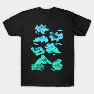 Clouds Of Teal T-Shirt